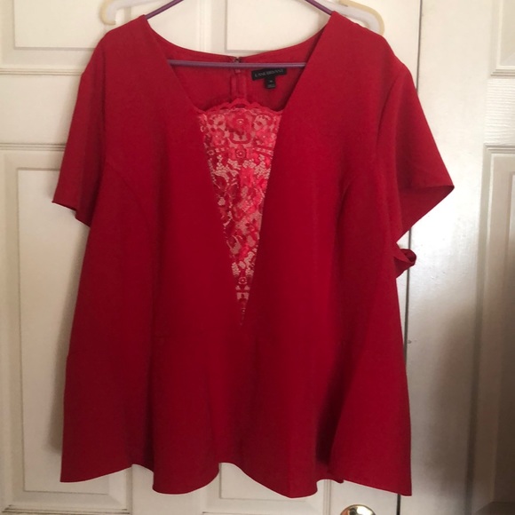 Lane Bryant Tops - NWT Lane Bryant short sleeve Blouse Size 28